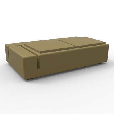 Vondom Kes Sectional Sofa Double - Color: Beige - 64003-Khaki