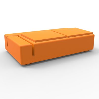 Vondom Kes Sectional Sofa Double - Color: Orange - 64003-Orange