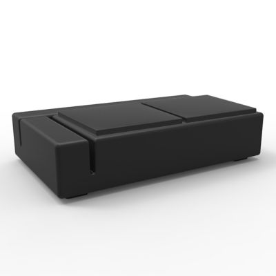 Vondom Kes Sectional Sofa Double - Color: Black - 64003-Black