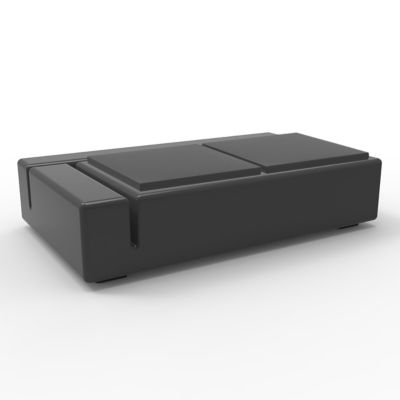 Vondom Kes Sectional Sofa Double - Color: Black - 64003F-Anthracite