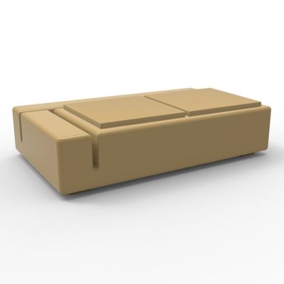 Vondom Kes Sectional Sofa Double - Color: Beige - 64003F-Beige