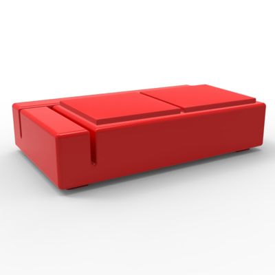 Vondom Kes Sectional Sofa Double - Color: Red - 64003F-Red