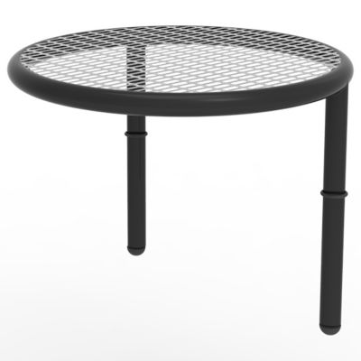 Vondom Kes Embedded Round Table - Color: Black - 64010-Black