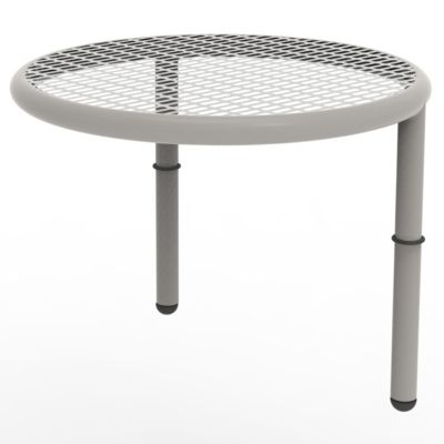 Vondom Kes Embedded Round Table - Color: Beige - 64010-Taupe