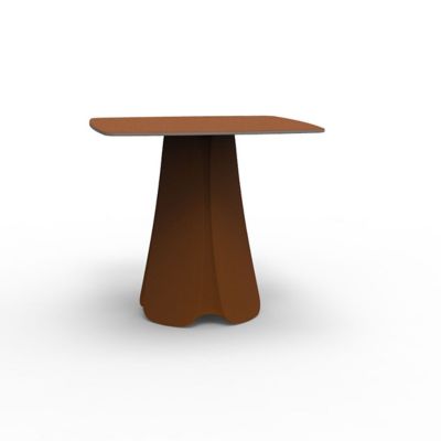 Vondom Pezzettina Table and Base - Color: Bronze - 56013-BRONZE