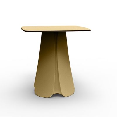 Vondom Pezzettina Table and Base - Color: Beige - 56013-BEIGE