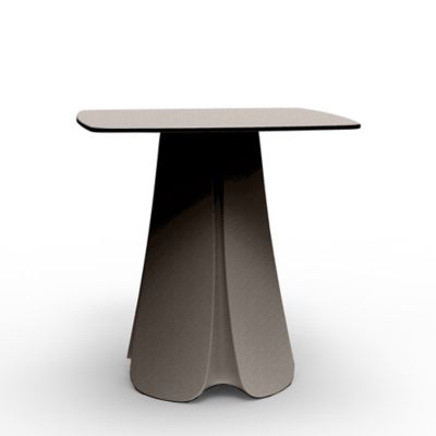 Vondom Pezzettina Table and Base - Color: Beige - 56013-TAUPE