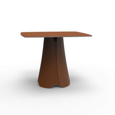 Vondom Pezzettina Table and Base - Color: Bronze - 56014-BRONZE