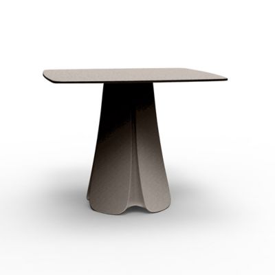 Vondom Pezzettina Table and Base - Color: Beige - 56014-TAUPE