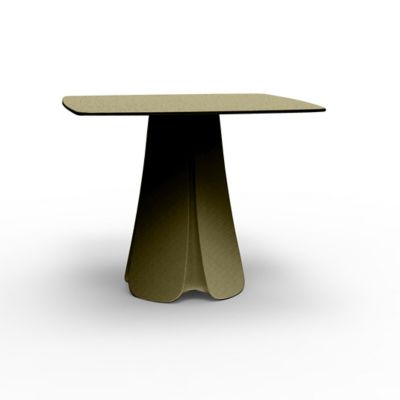 Vondom Pezzettina Table and Base - Color: Beige - 56014-KHAKI