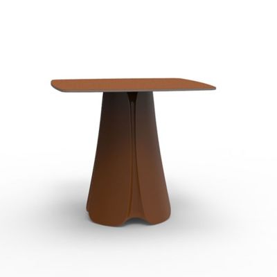 Vondom Pezzettina Table and Base - Color: Bronze - 56013F-BRONZE