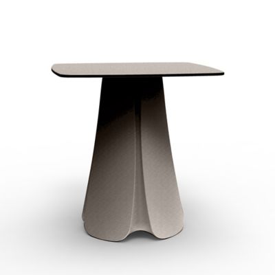 Vondom Pezzettina Table and Base - Color: Beige - 56013F-TAUPE