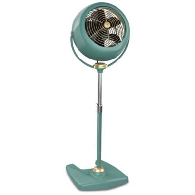 Vornado Vfan Senior Pedestal Vintage Floor Fan - Color: Green - Number of B