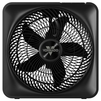 Vornado Model 80X High-Velocity Box Fan with Kickstand in Black, 5 Blades