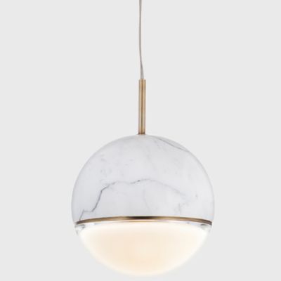 Viso Wandering Star LED Pendant Light - Color: White - Size: Medium - NA.MM