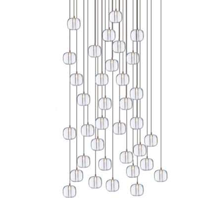 Viso Cubie 36-Light Multi-Light Pendant Light - Color: Clear - NA.36MM.07.9