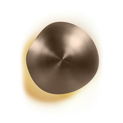 Viso Chestnut LED Wall/Ceiling Light - Color: Brass - Size: Small - NA.SM.0