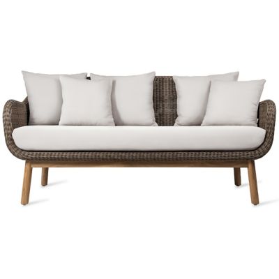 Vincent Sheppard Anton Outdoor Lounge Sofa - Color: Brown - KIT-GC189S021-S