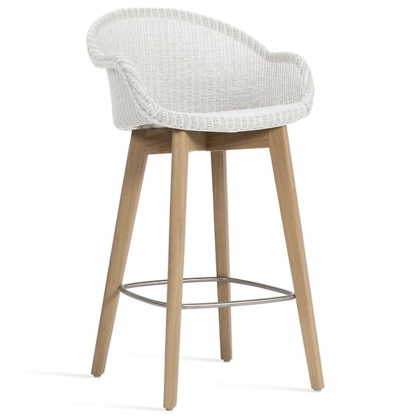 Avril Stool - Color: White - Size: Counter - Vincent Sheppard CS018P024