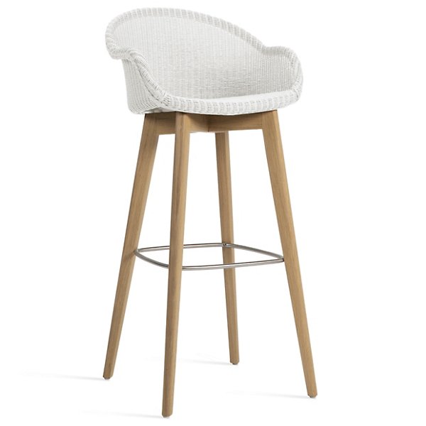 Avril Stool - Color: White - Size: Bar - Vincent Sheppard BS018P024