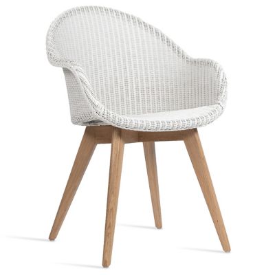 Vincent Sheppard Avril Highback Dining Chair - Color: White - DC074I024