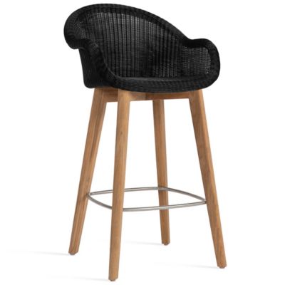 Vincent Sheppard Edgard Outdoor Stool - Color: Black - Size: Counter - GP06