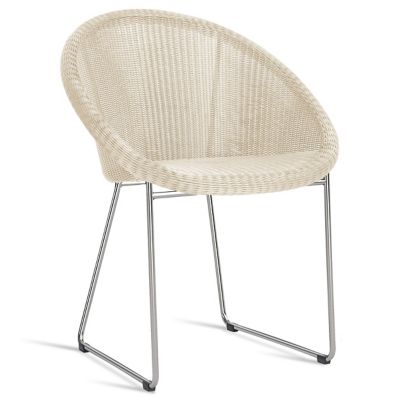 Vincent Sheppard Gipsy Outdoor Dining Chair - Color: White - GD015S007