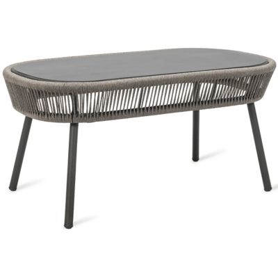 Vincent Sheppard Loop Outdoor Coffee Table - Color: Grey - GT066S033