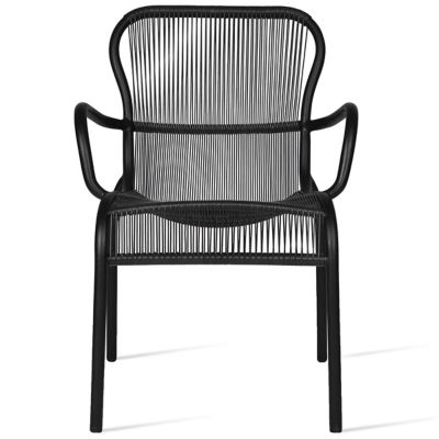 Vincent Sheppard Loop Outdoor Dining Chair - Color: Black - GD074S008