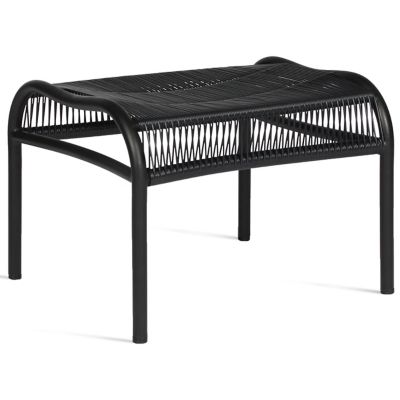 Vincent Sheppard Loop Outdoor Footrest - Color: Black - GC071S008