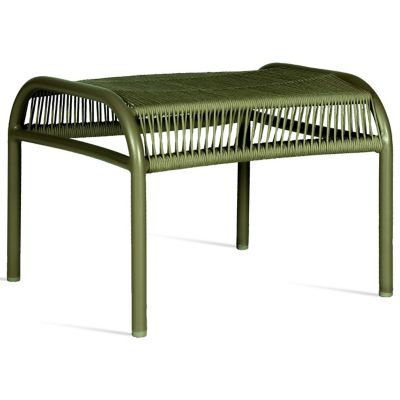 Vincent Sheppard Loop Outdoor Footrest - Color: Green - GC080S016