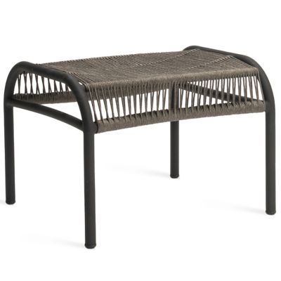 Vincent Sheppard Loop Outdoor Footrest - Color: Grey - GC080S033