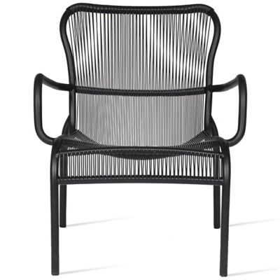 Vincent Sheppard Loop Outdoor Lounge Chair - Color: Black - GC070S008