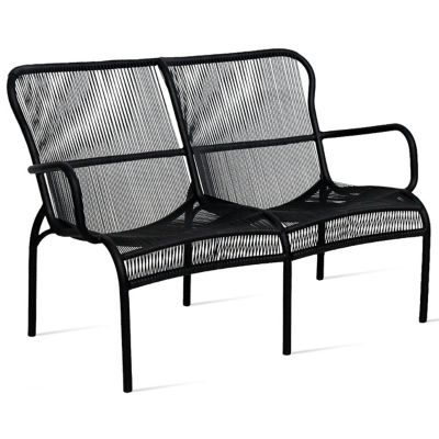 Vincent Sheppard Loop Outdoor Sofa - Color: Black - GC075S008