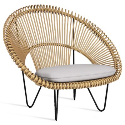 Vincent Sheppard Roy Cocoon Outdoor Chair - Color: Beige - KIT-GC073S022-S0