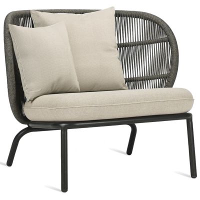 Vincent Sheppard Kodo Outdoor Lounge Chair - Color: Grey - KIT-GC042S033-P0