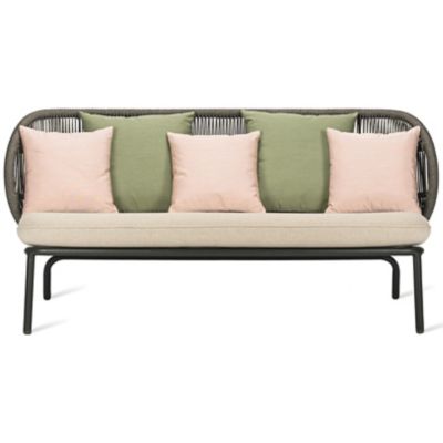 Vincent Sheppard Kodo Outdoor Lounge Sofa - Color: Grey - KIT-GC043S033-P03