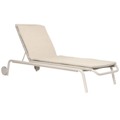 Vincent Sheppard Kodo Outdoor Chaise Lounge - Color: White - KIT-GC083S035-