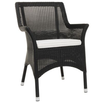 Vincent Sheppard Bordeaux Dining Arm Chair - Color: Black - KIT-GD003S023-A