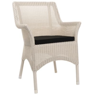 Vincent Sheppard Bordeaux Dining Arm Chair - Color: White - KIT-GD003S007-S