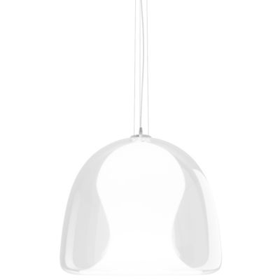 Vistosi Naranza Pendant Light - Color: White - Size: Large - NARAN SP G BCL