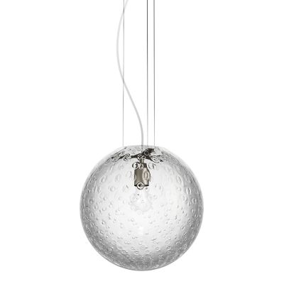 Vistosi Bolle Pendant Light - Color: Clear - Size: Medium - BOLLE SP G BCBO