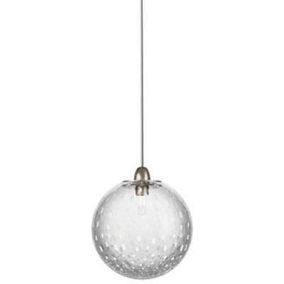 Vistosi Bolle Pendant Light - Color: Clear - Size: Mini - BOLLE SP P CRBO N