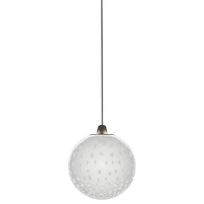 Vistosi Bolle Pendant Light - Color: White - Size: Mini - BOLLE SP P BCBO N