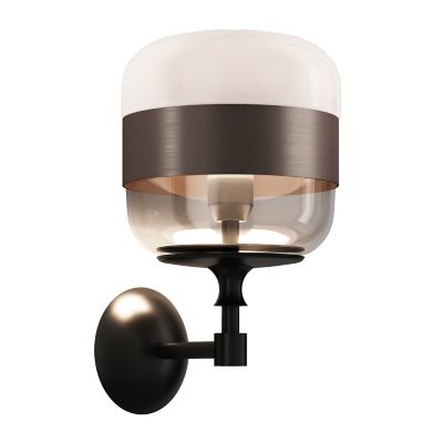 Vistosi Futura Wall Sconce - Color: Brown - Size: 1 light - FUTUR AP P FUMA