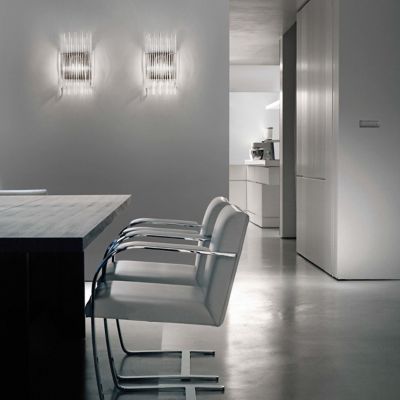 Vistosi Diadema Mini Wall Sconce - Color: Clear - Size: 2 light - DIADE AP 