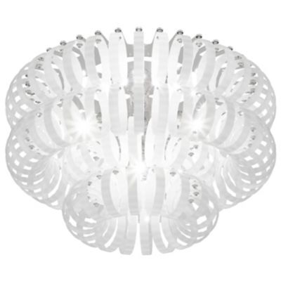 VST1946221 Vistosi Ecos Flushmount Light - Color: White - Siz sku VST1946221