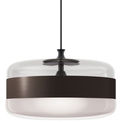 Vistosi Futura SP Pendant Light - Color: Brown - Size: 16 - FUTUR SP G F