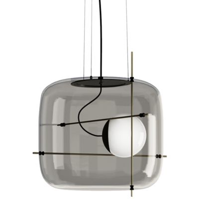 VST1949379 Vistosi Plot Pendant Light - Color: Grey - Size: 1 sku VST1949379