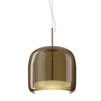 Vistosi Jube SP P LED Pendant Light - Color: Brown - Size: Medium - JUBE SP